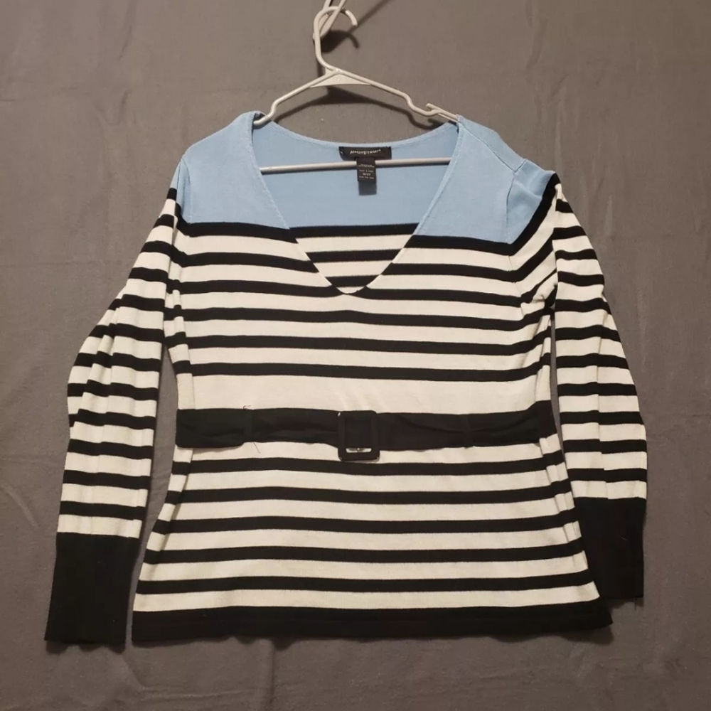 Ashley stewart Size 18 Blue/White/Black